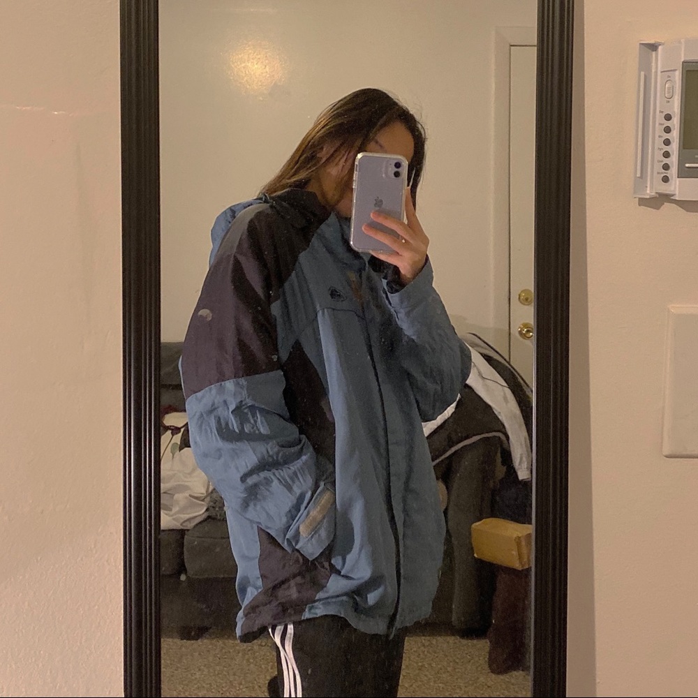 Oversized Windbreaker Jacket